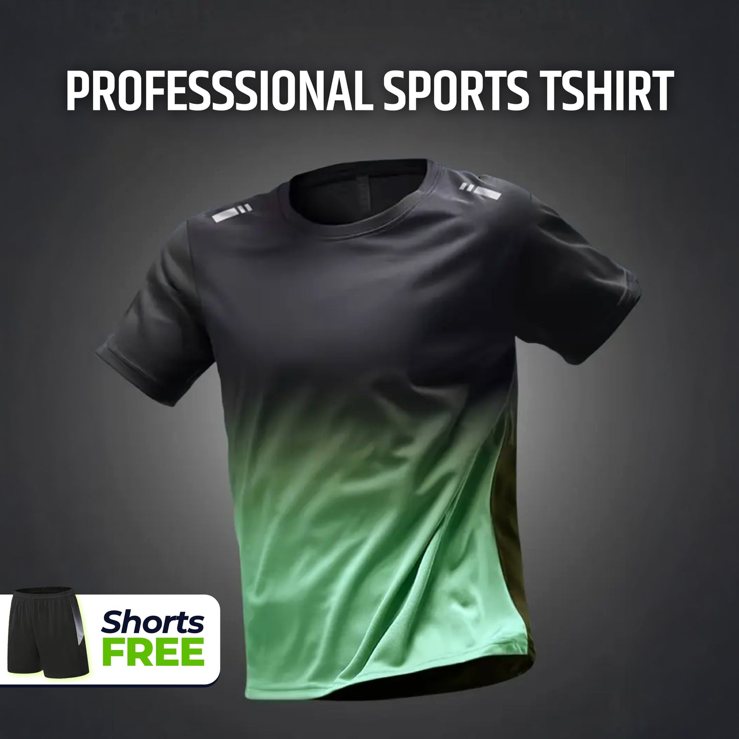 Men's Outdoor Sports Quick-Drying Breathable 2-Piece Combo Set 🏃‍♂️👕 (Get Shorts Free🔥)