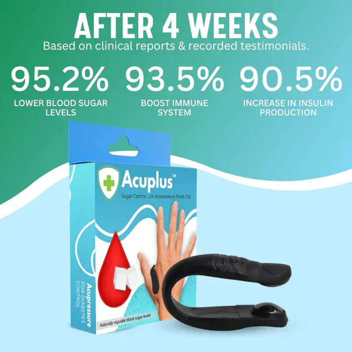 Acuplus+ Sugar Control Acupressure Point Clip - Buy 1 Get 4 FREE🔥