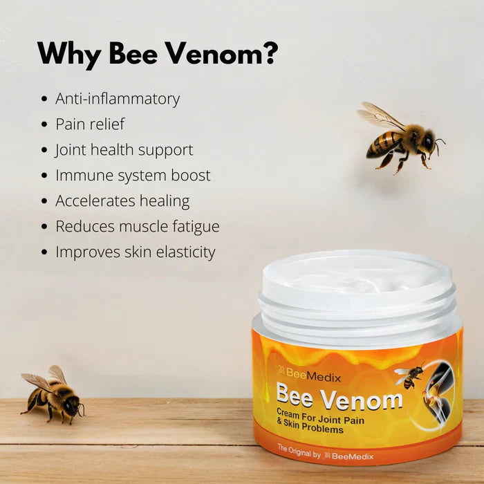 Bee Venom Pain Suppression Joint Healing Cream (Buy 1 Get 1 Free🔥🔥) ( Bloomio Official )
